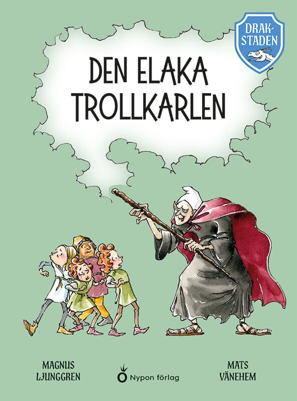 ISBN 9789180782043 Drakstaden - Den elaka trollkarlen