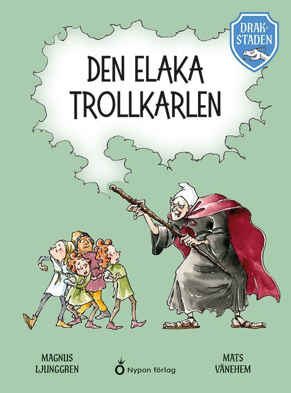 ISBN 9789180782043 Drakstaden - Den elaka trollkarlen