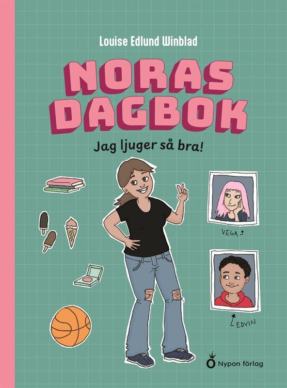 ISBN 9789180783286 Noras dagbok - Jag ljuger så bra!