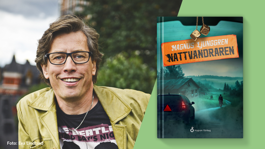 Magnus Ljunggren och hans nya bok Nattvandraren