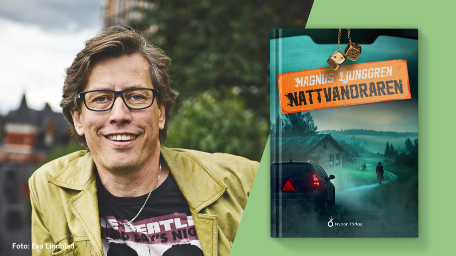 Magnus Ljunggren och hans nya bok Nattvandraren