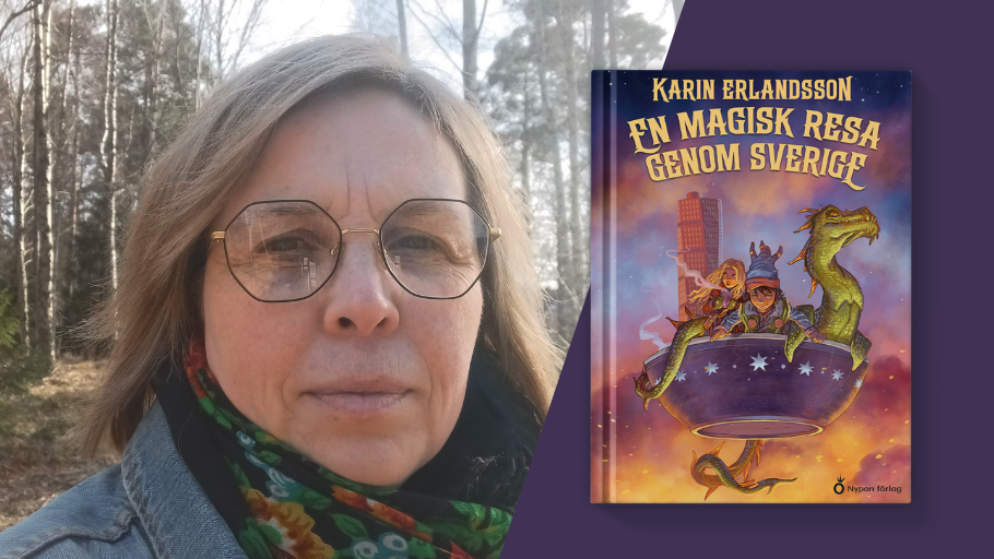 Karin Erlandsson är aktuell med en lättläst fantasybok