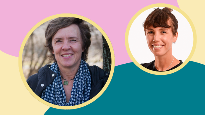 Kerstin Lundberg Hahn och Sara Wåglin