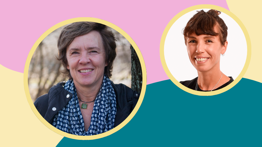 Kerstin Lundberg Hahn och Sara Wåglin