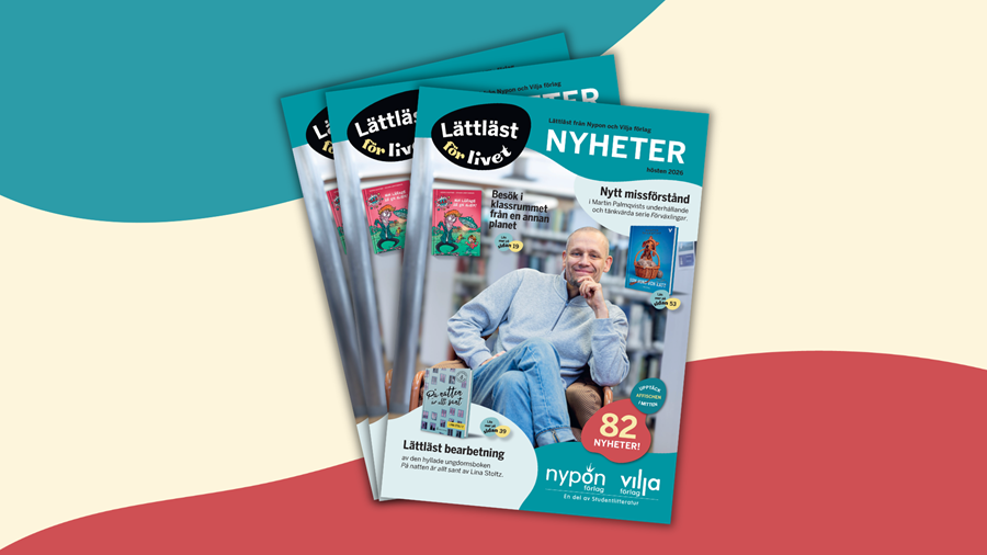 Höstens nyhetskatalog med lättlästa böcker