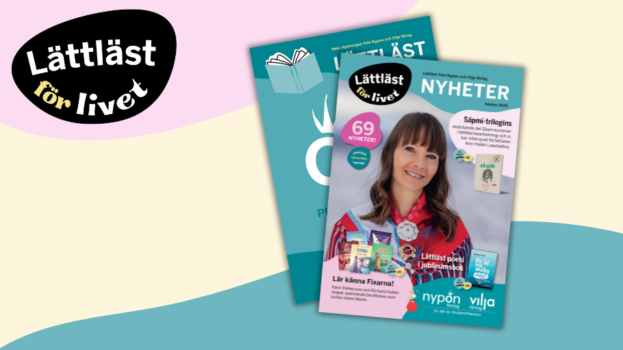 Höstens nyhetskatalog och produktkatalog med våra lättlästa böcker