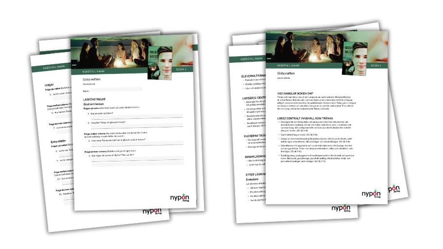 Arbetsmaterial för Typiskt Tobias. Länken går till sidan med alla arbetsmaterial.